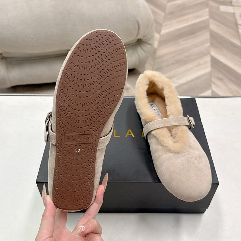 Alaia Plush Mules Tan Size EU 37 - Picture 2 of 9